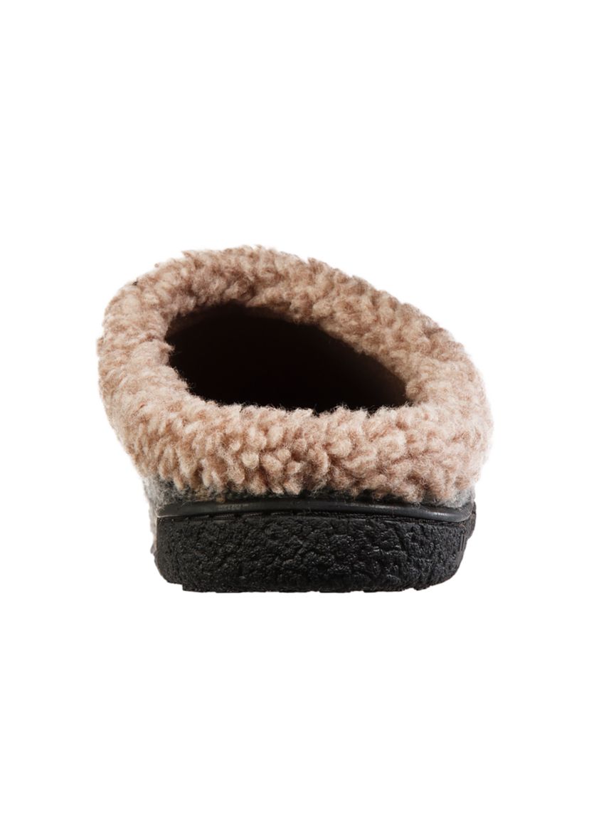 Mens Hoodback Slippers