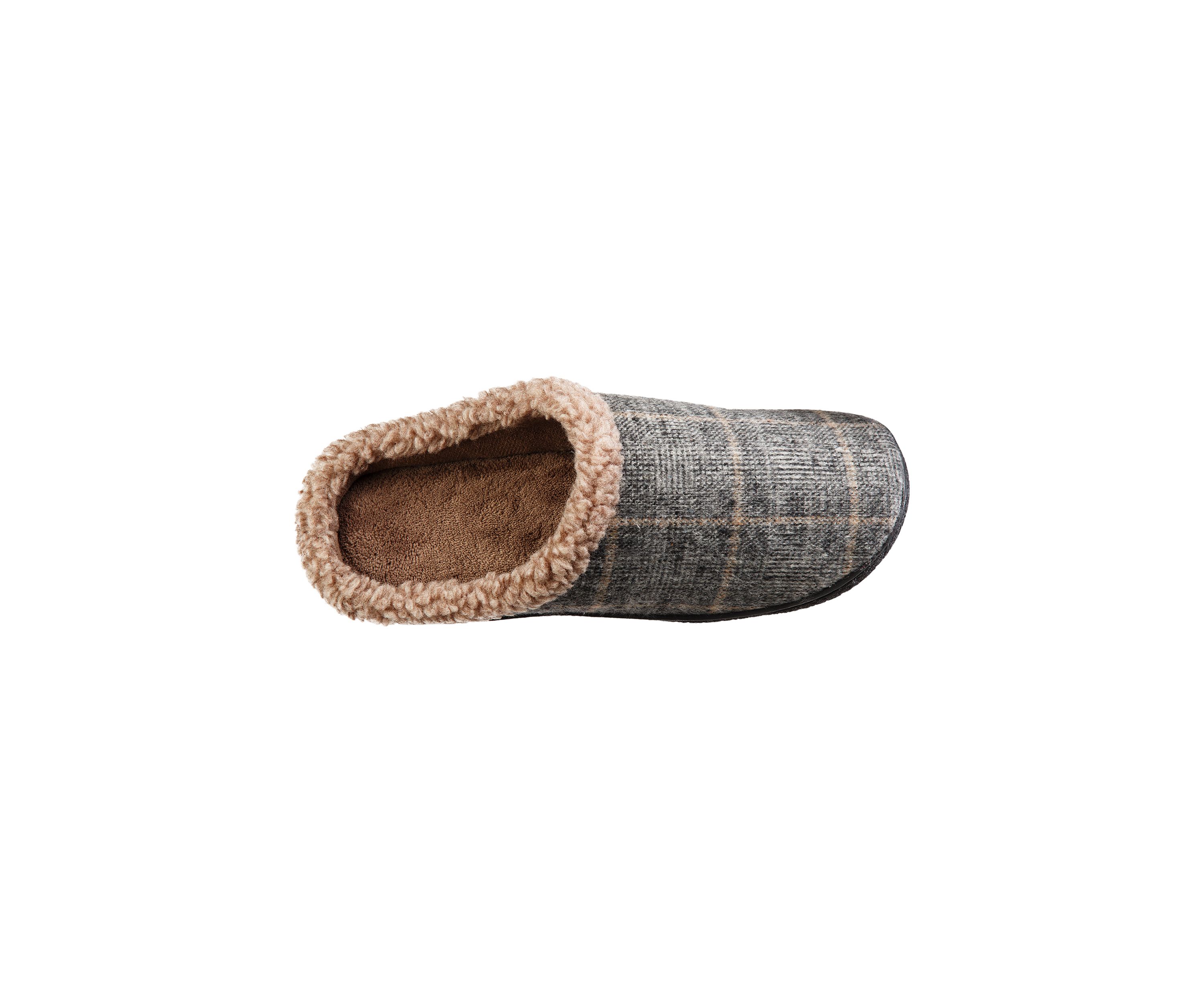 Mens Hoodback Slippers