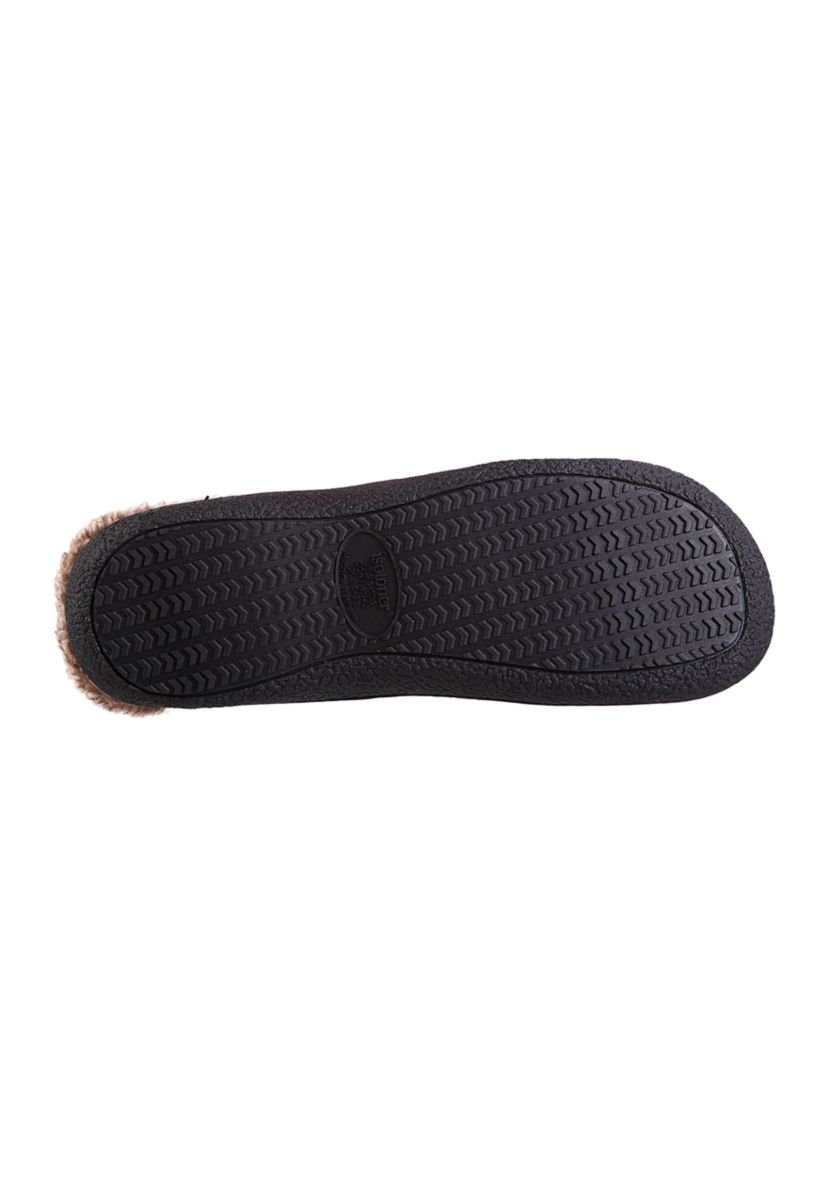 Mens Hoodback Slippers