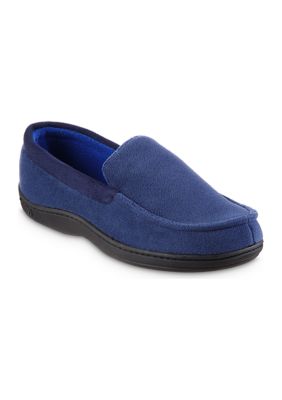 isotoner Jared Memory Foam Moc Slippers