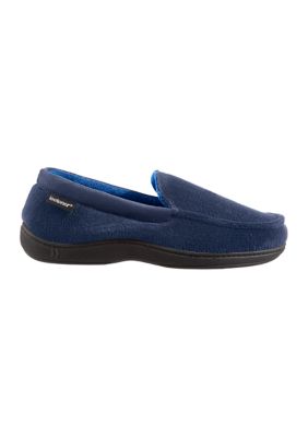 isotoner Jared Memory Foam Moc Slippers belk