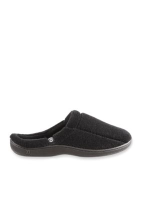 Signature Classics Microterry Memory Foam Plus Clog Slipper