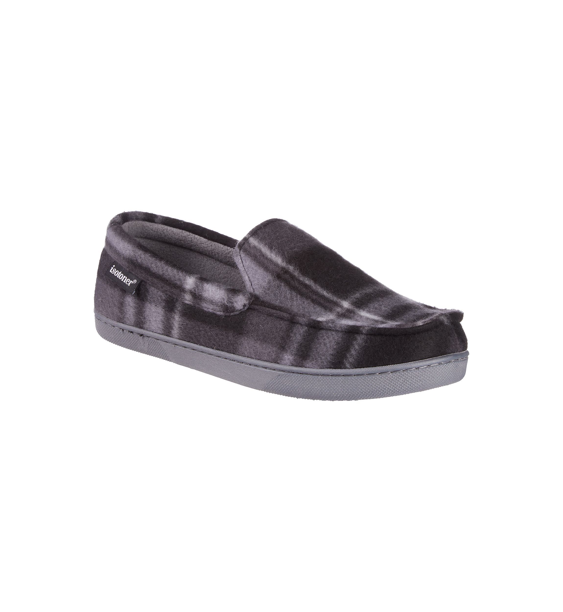 Plaid Fleece Cameron Moccasins