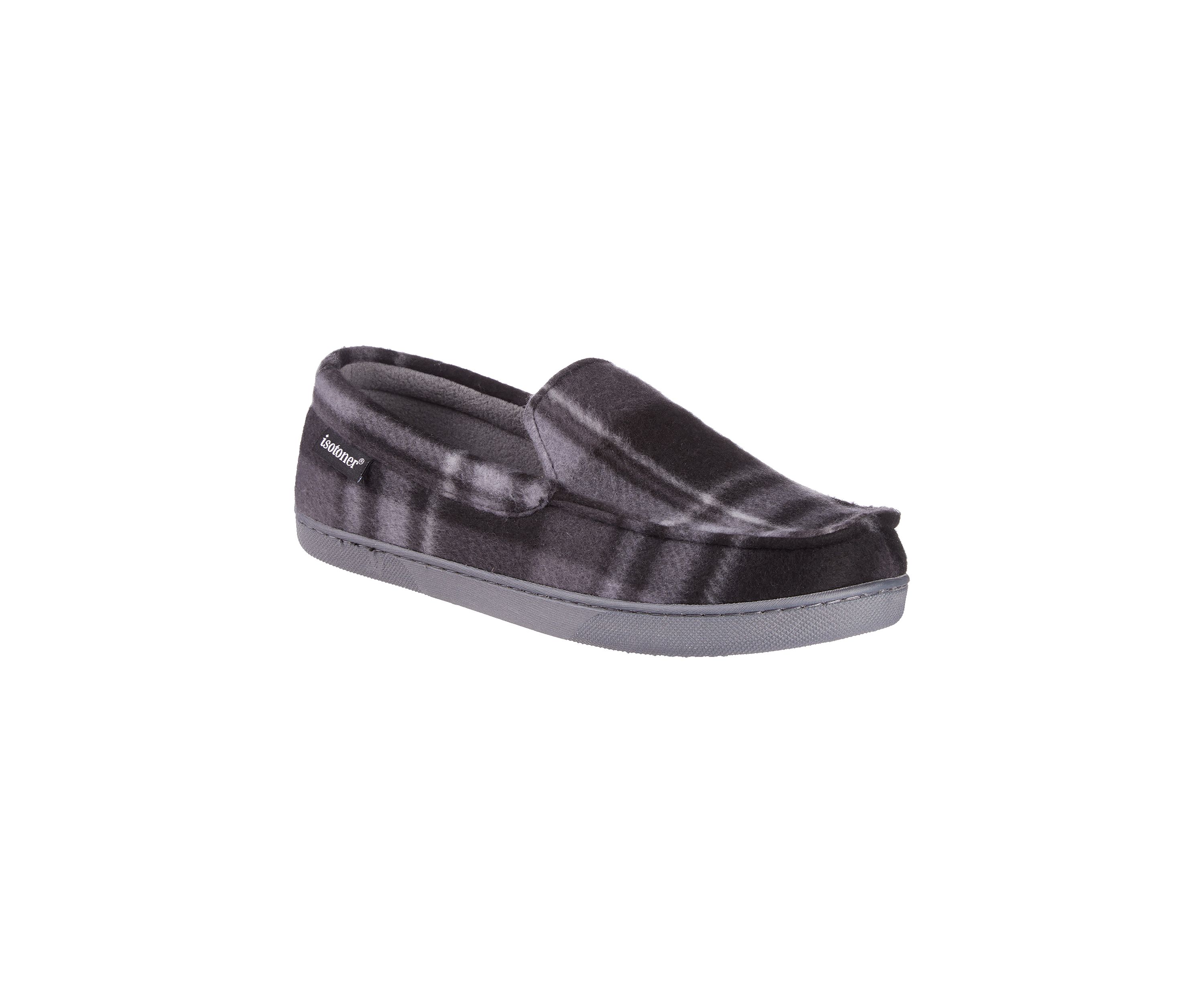 Plaid Fleece Cameron Moccasins