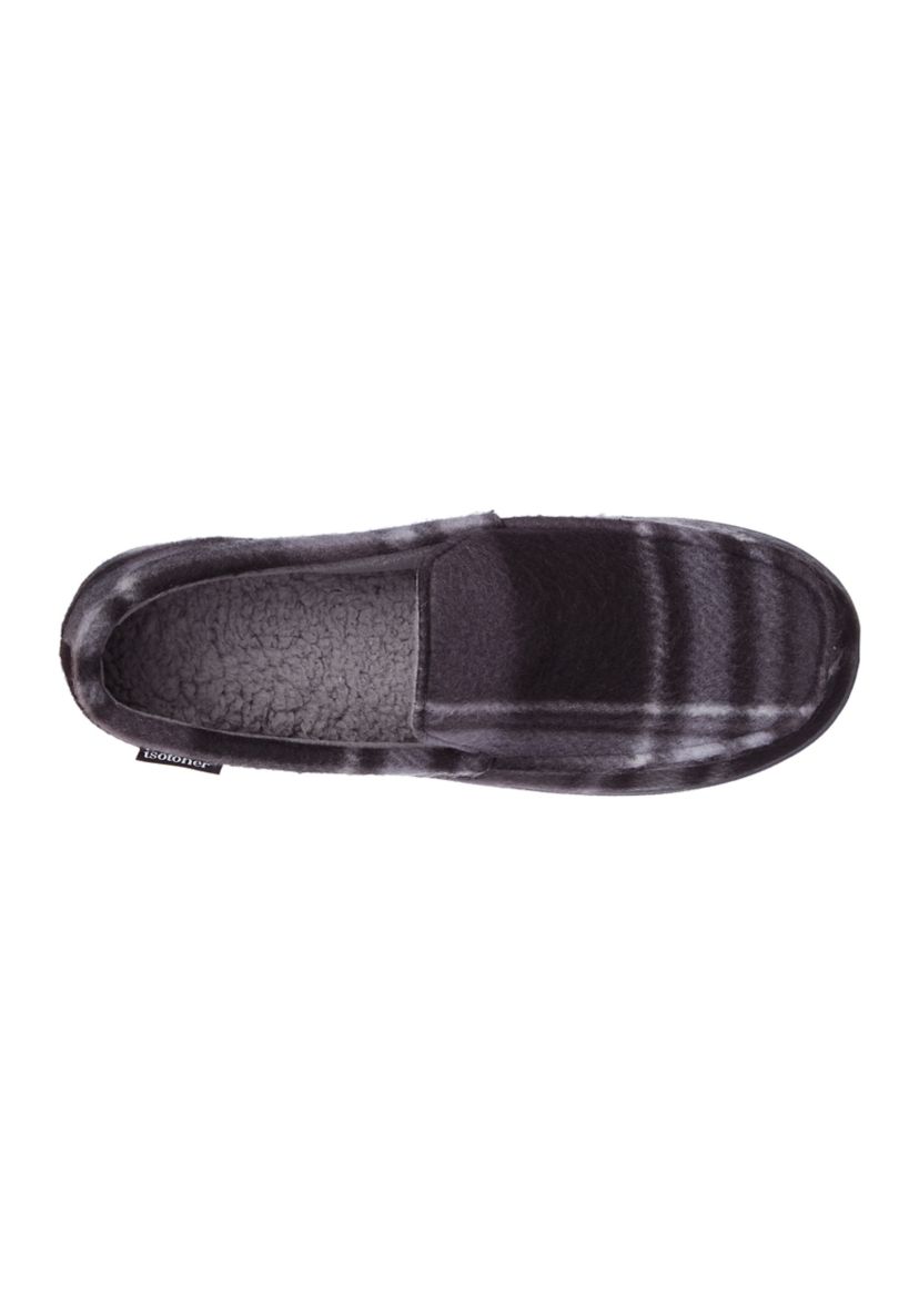 Plaid Fleece Cameron Moccasins
