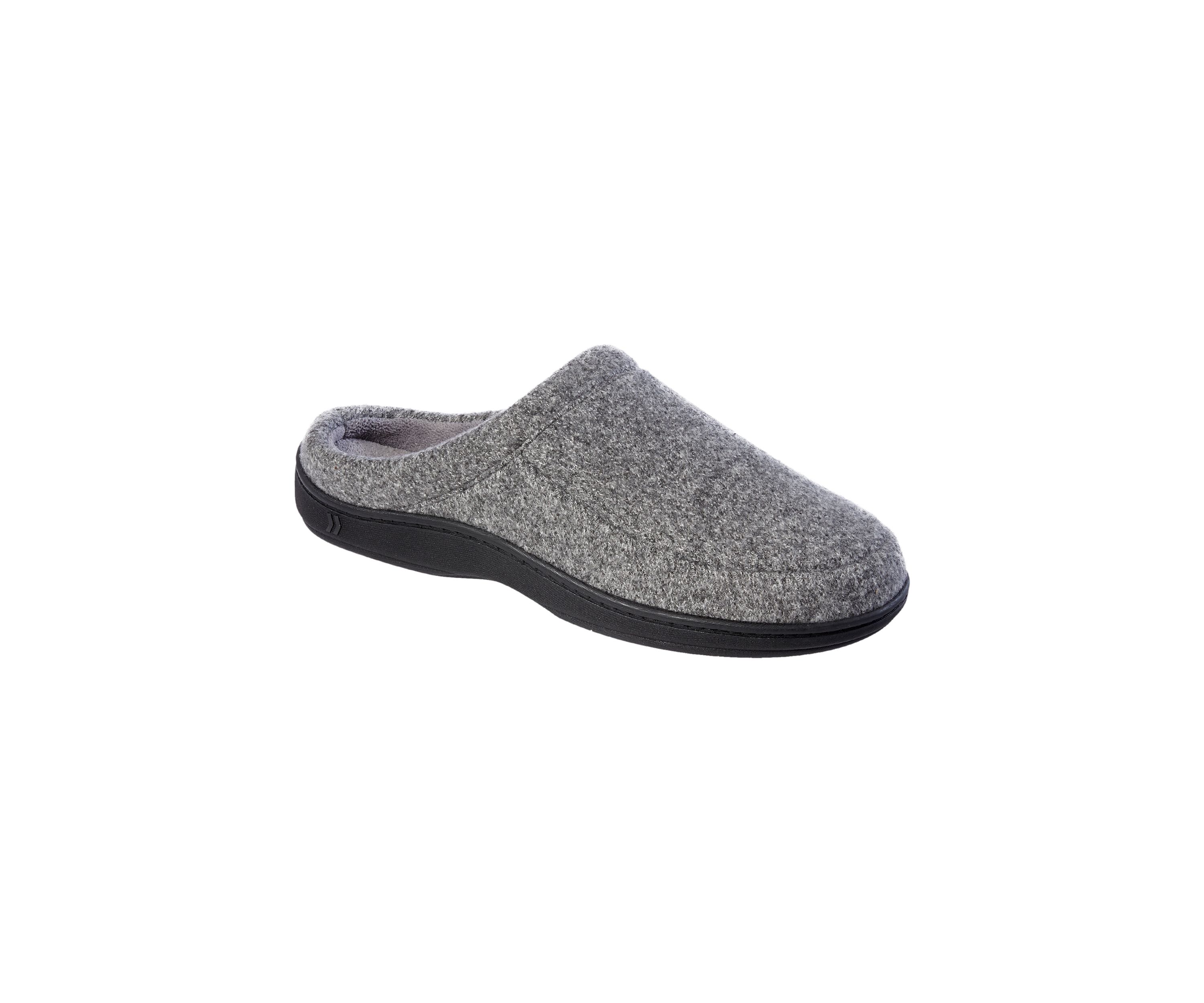 Heathered Cord Knit Jermaine Hoodback Slippers