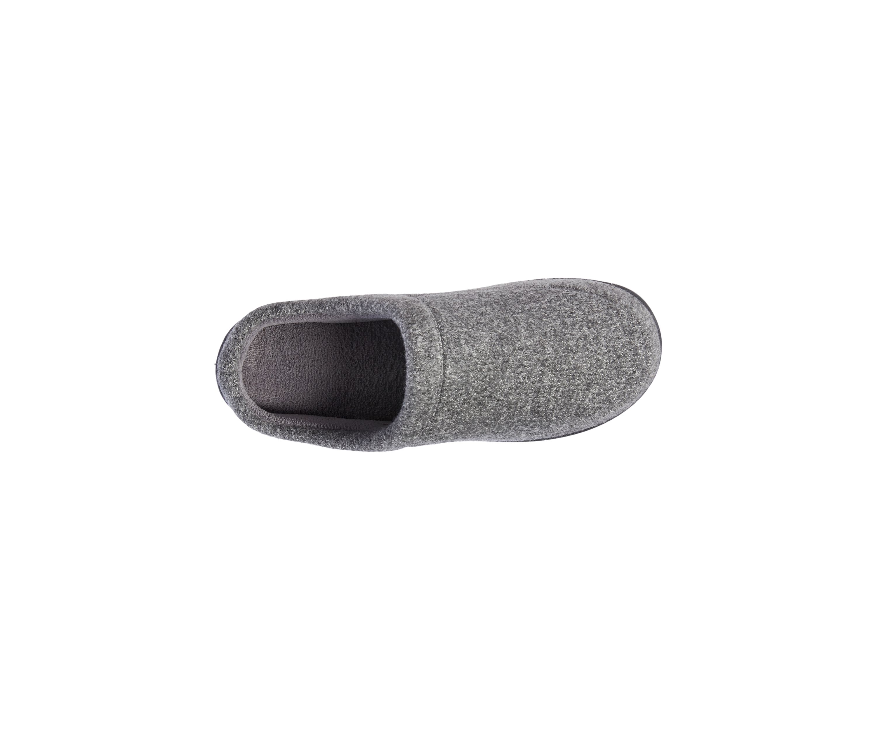 Heathered Cord Knit Jermaine Hoodback Slippers