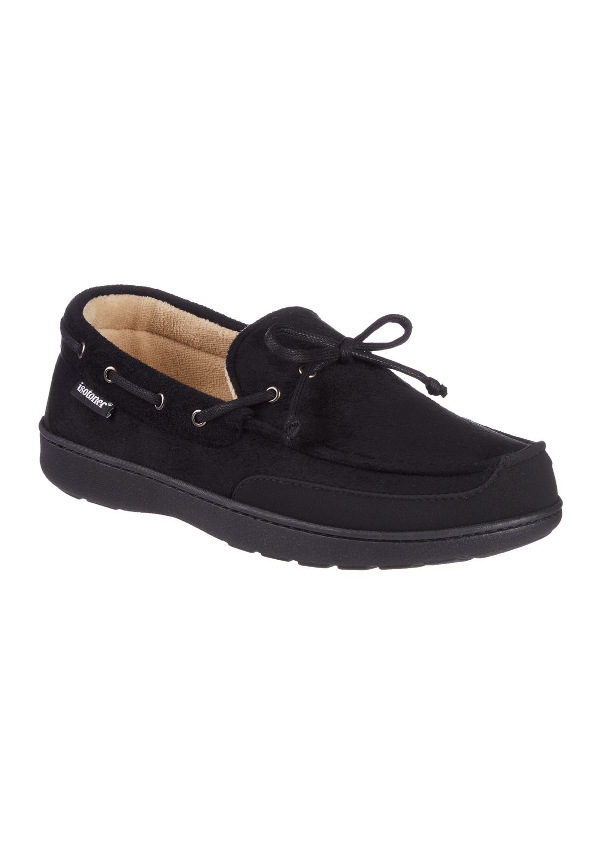 Water Repellent Recycled Microsuede Carter Boater Moccasins