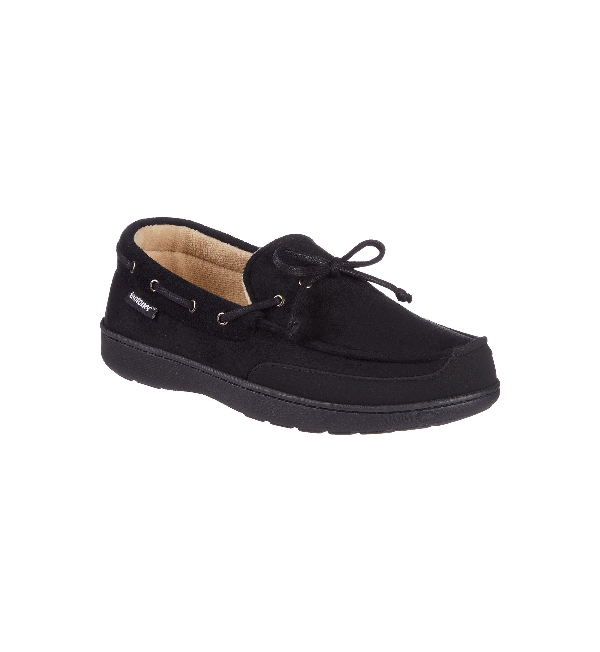 Water Repellent Recycled Microsuede Carter Boater Moccasins
