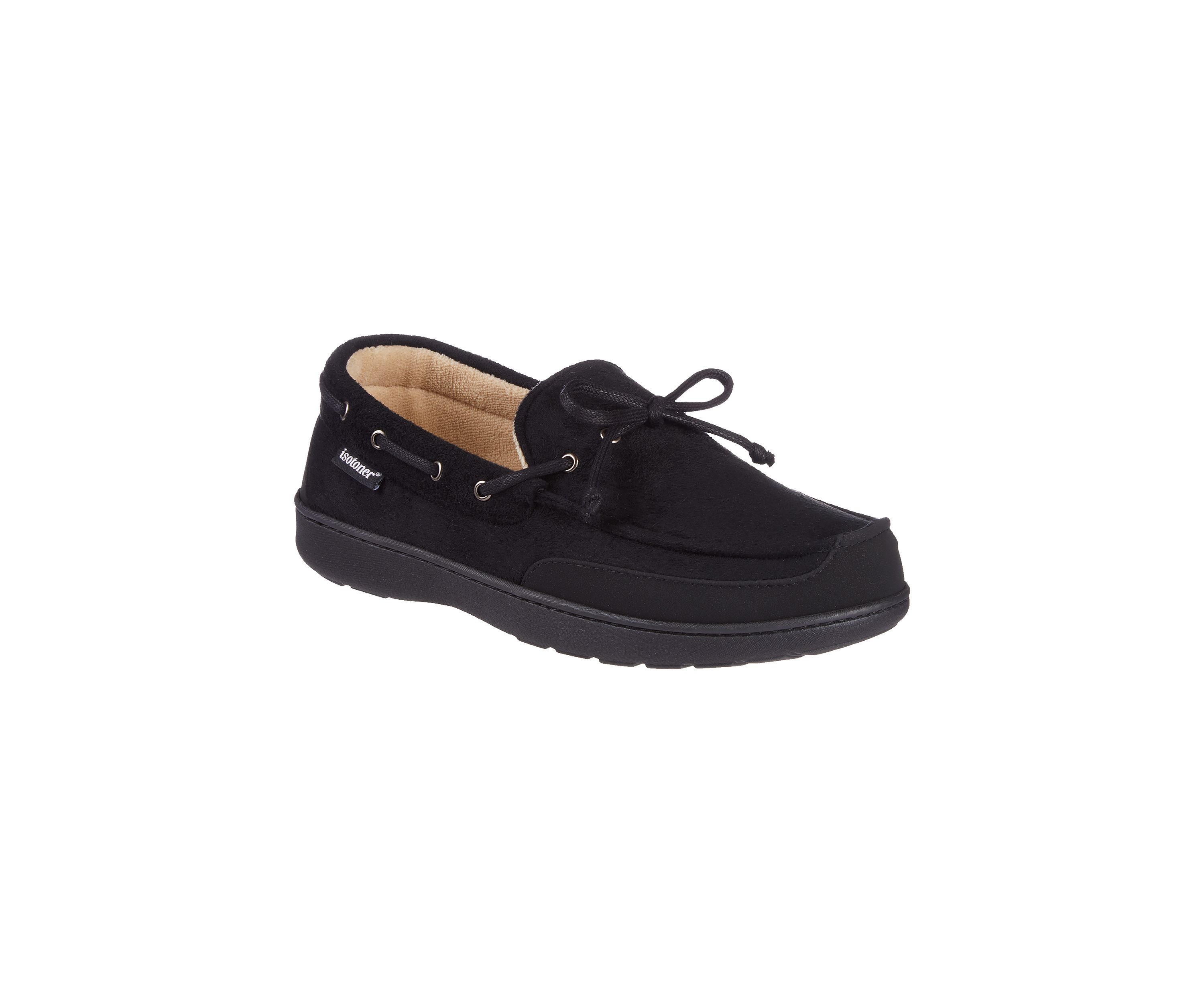 Water Repellent Recycled Microsuede Carter Boater Moccasins