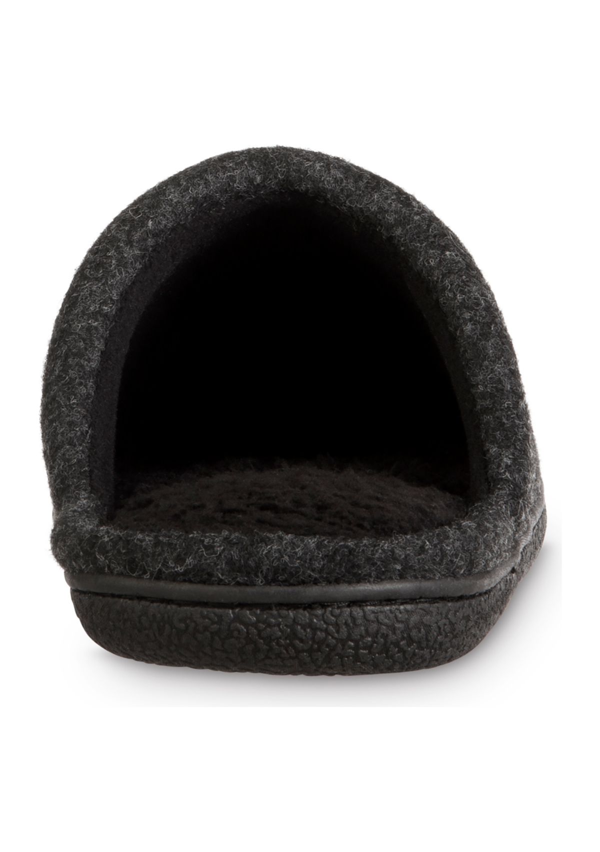 Plush Corduroy Hoodback Slippers