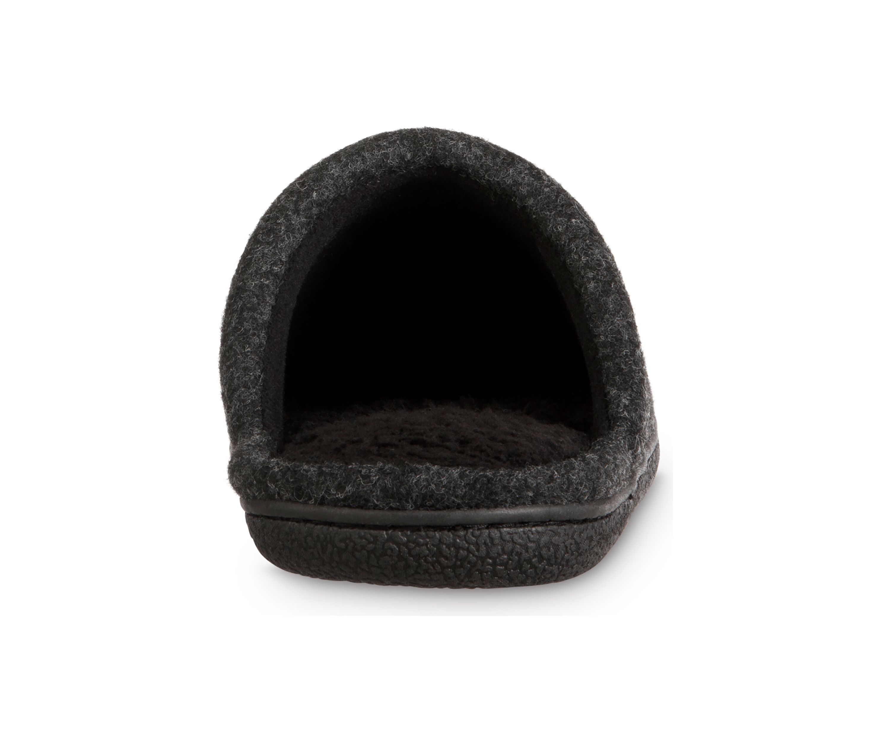 Plush Corduroy Hoodback Slippers