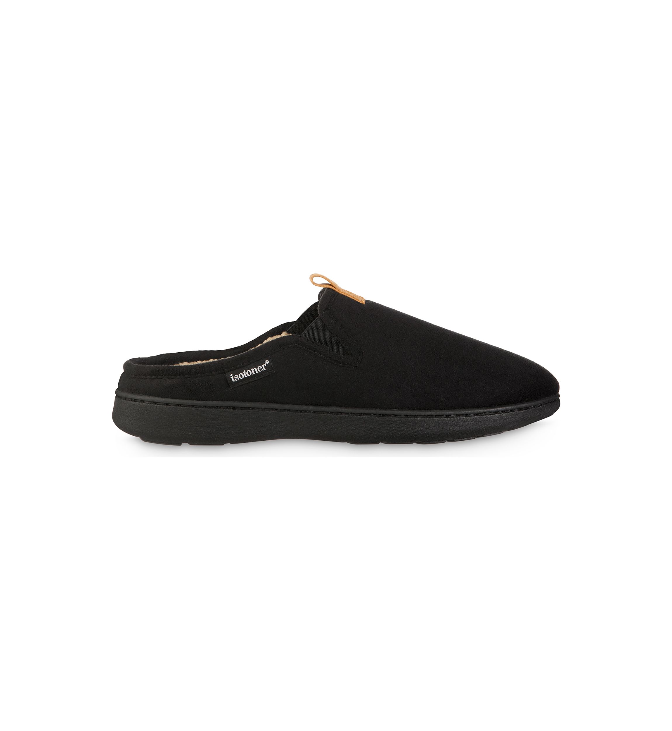 Advanced Memory Foam Micro Suede Vincent Hood Back Eco Comfort Slippers