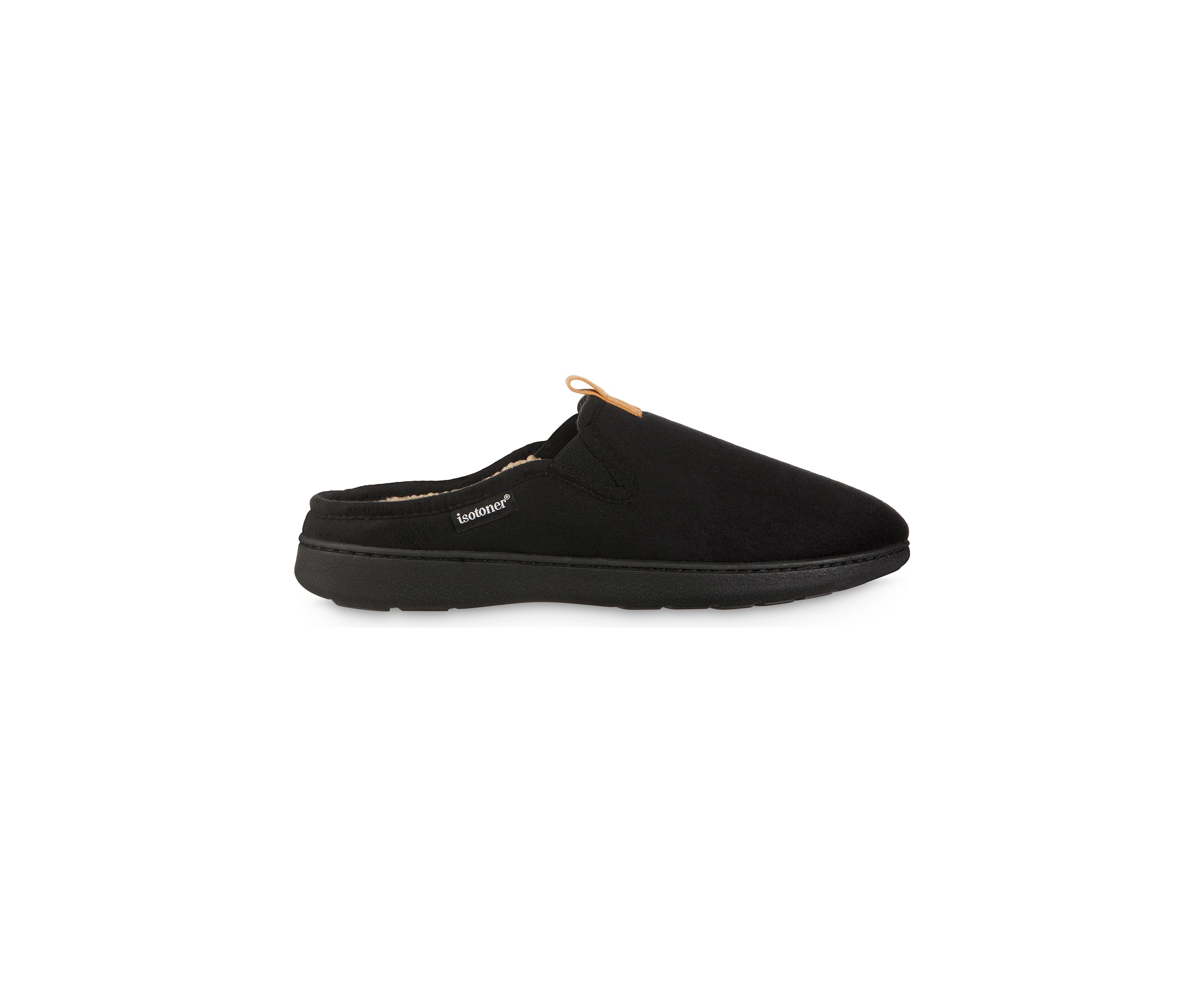 Advanced Memory Foam Micro Suede Vincent Hood Back Eco Comfort Slippers