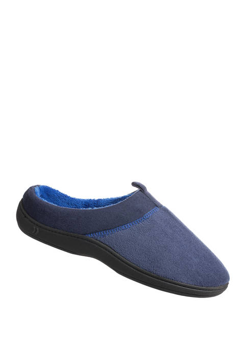Mens Microterry Jared Hoodback Clogs with Memory Foam