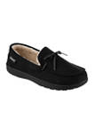 Mens Microsuede Moccasin Slippers