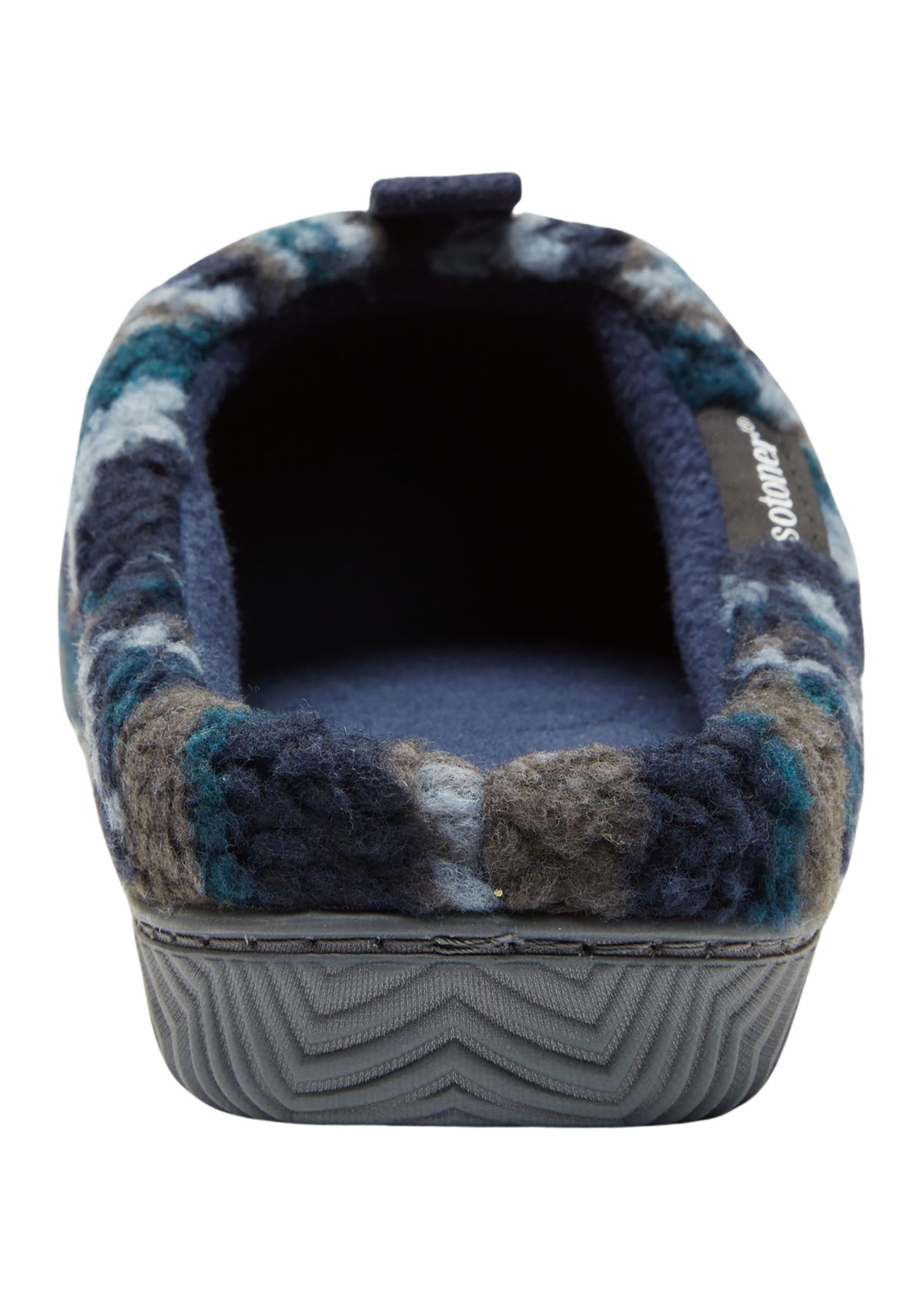 Recycled Berber Grayson Hoodback Slippers