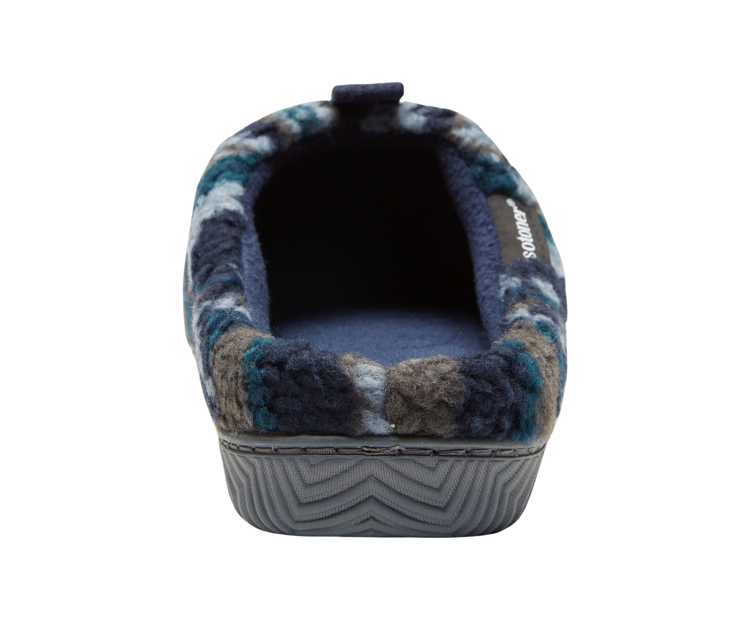 Recycled Berber Grayson Hoodback Slippers