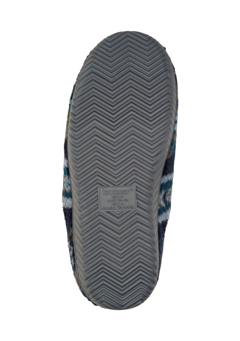 Recycled Berber Grayson Hoodback Slippers