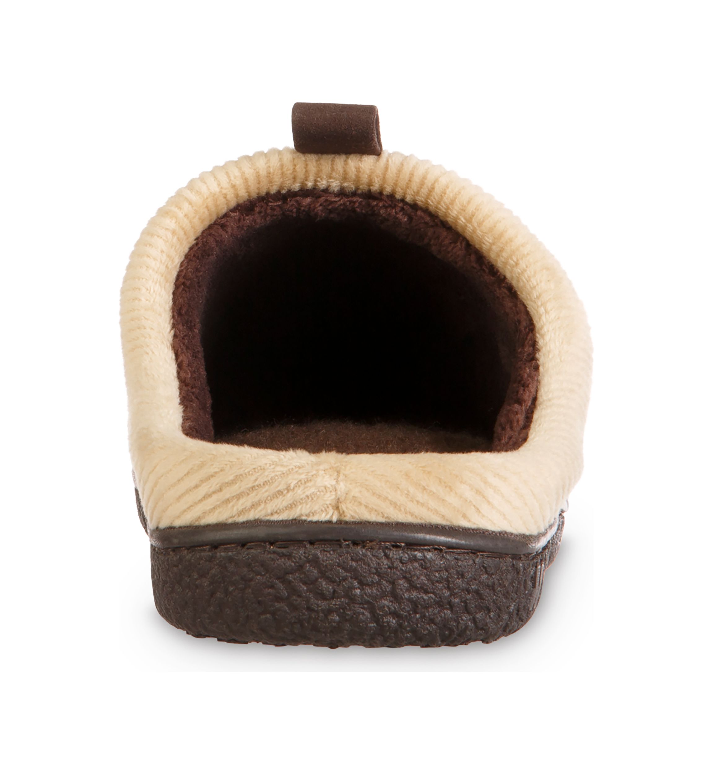 Mens Corduroy Hoodback Slippers