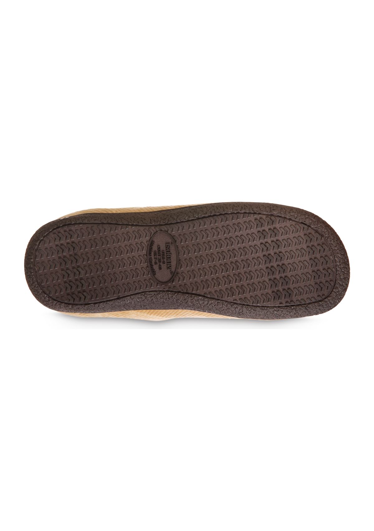 Mens Corduroy Hoodback Slippers