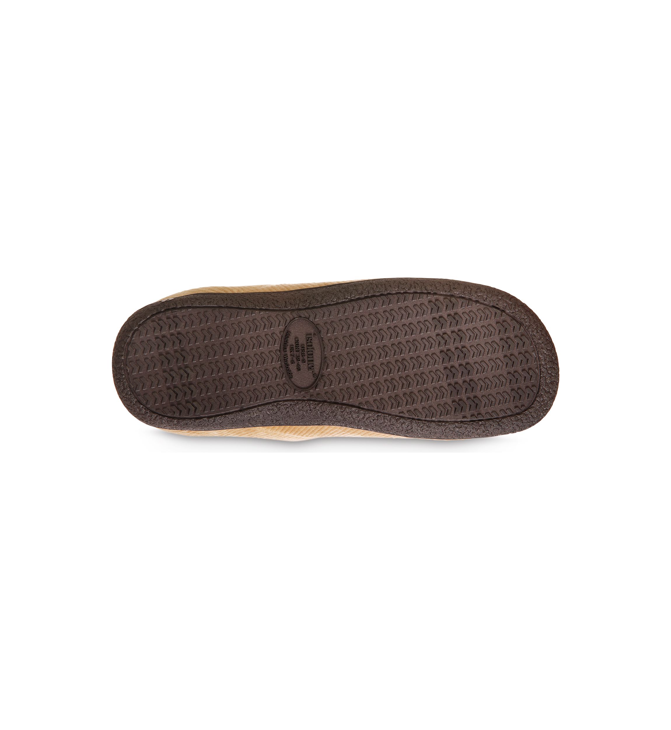 Mens Corduroy Hoodback Slippers