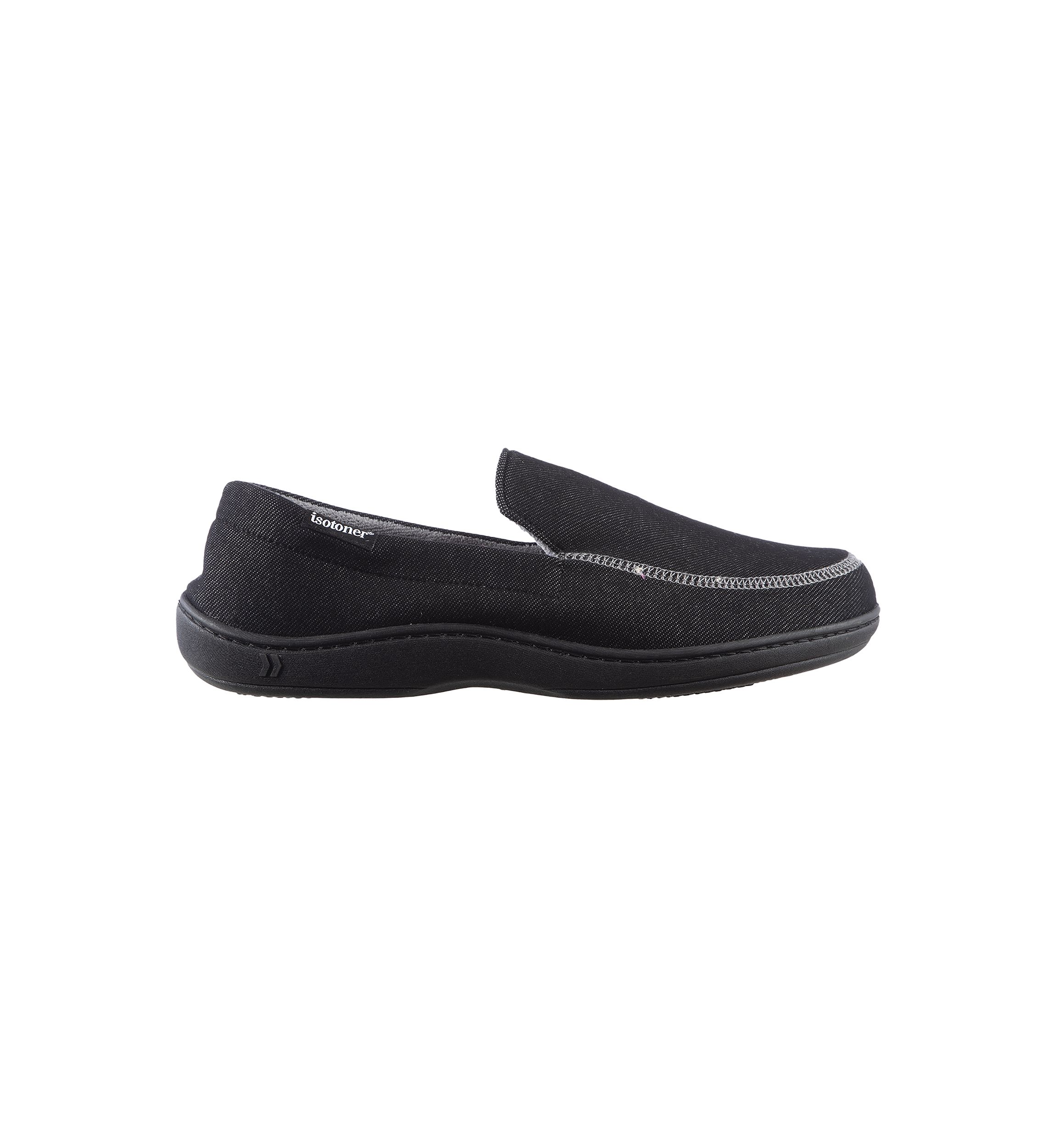 Mens Knit Twill Chandler Moccasins with Memory Foam