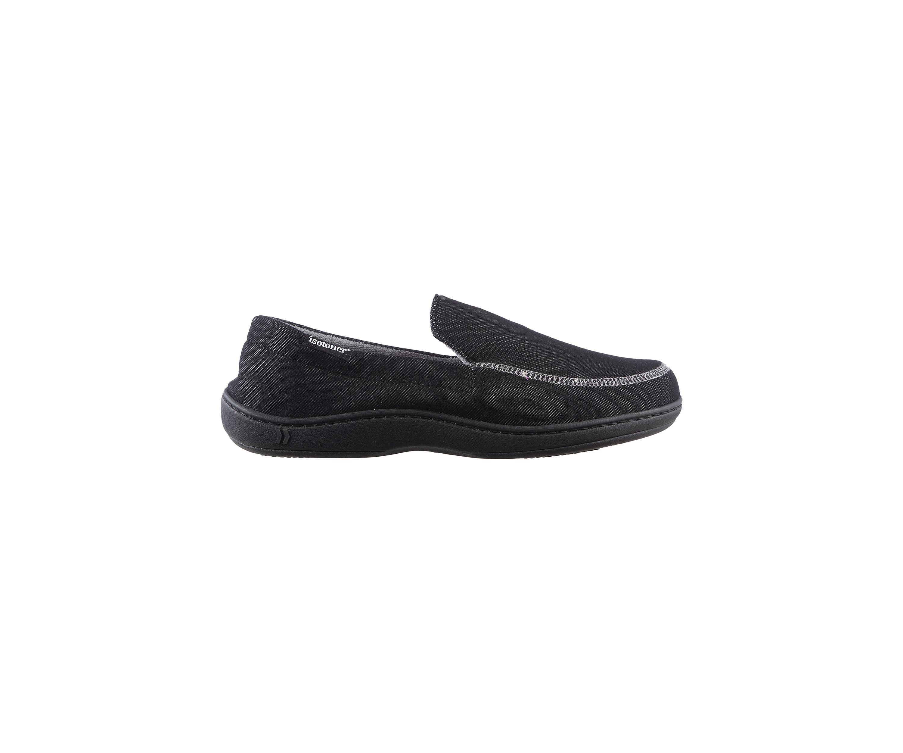 Mens Knit Twill Chandler Moccasins with Memory Foam
