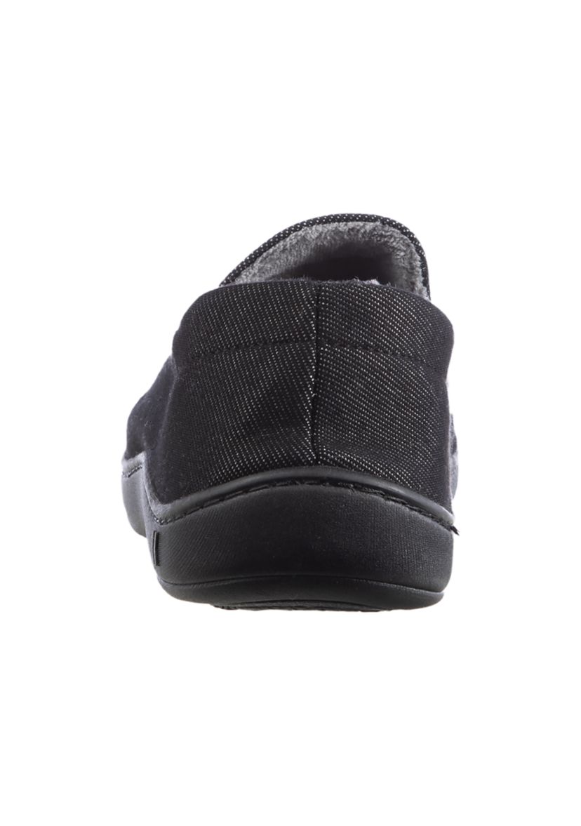 Mens Knit Twill Chandler Moccasins with Memory Foam