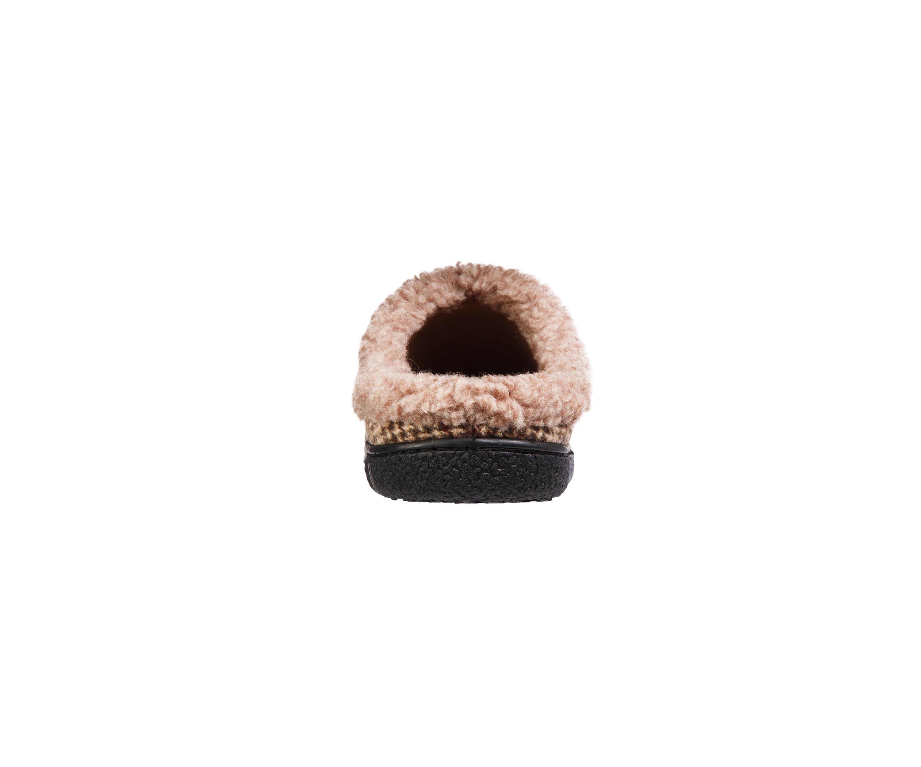 Plaid Brett Hoodback Slippers