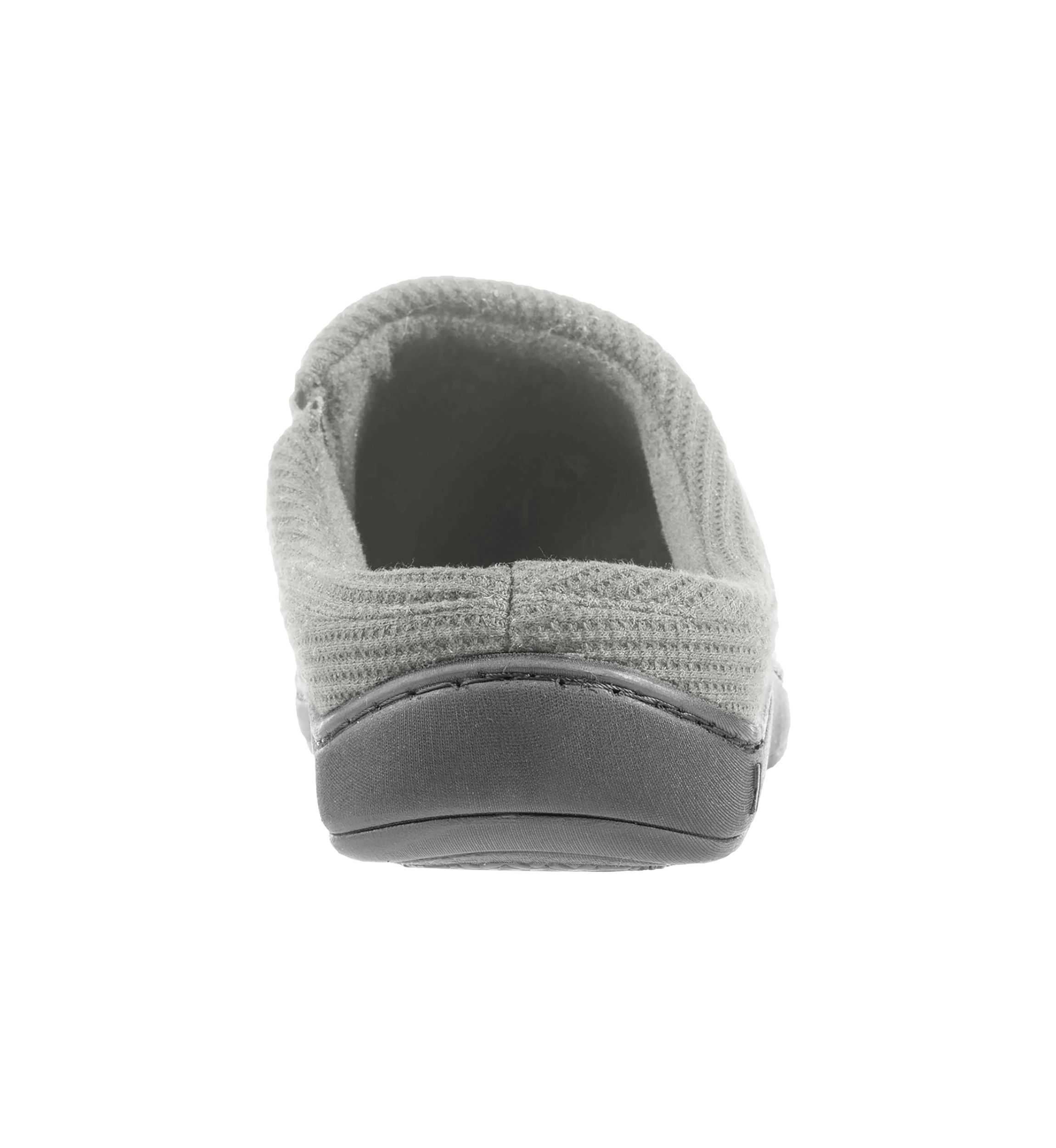 Mens Microterry Hoodback Clogs with Memory Foam