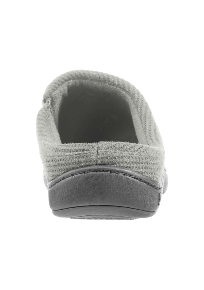 Mens Microterry Hoodback Clogs with Memory Foam