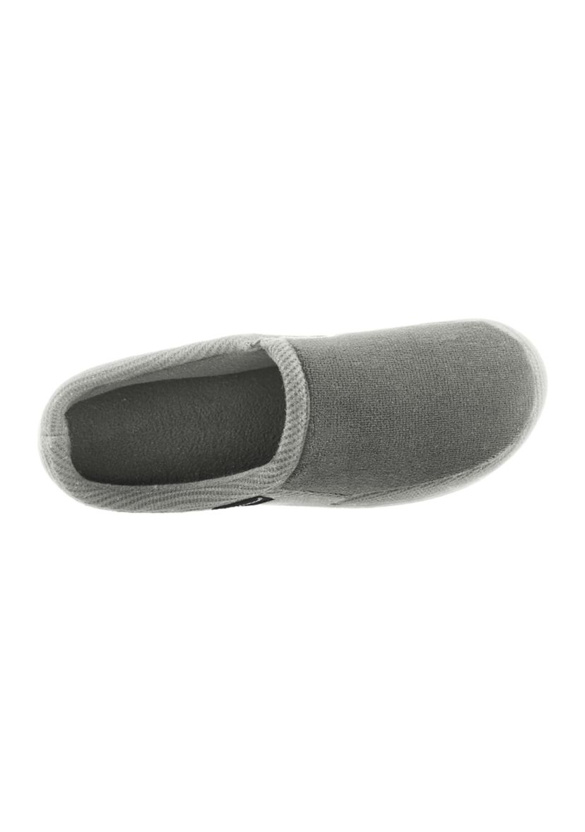 Mens Microterry Hoodback Clogs with Memory Foam