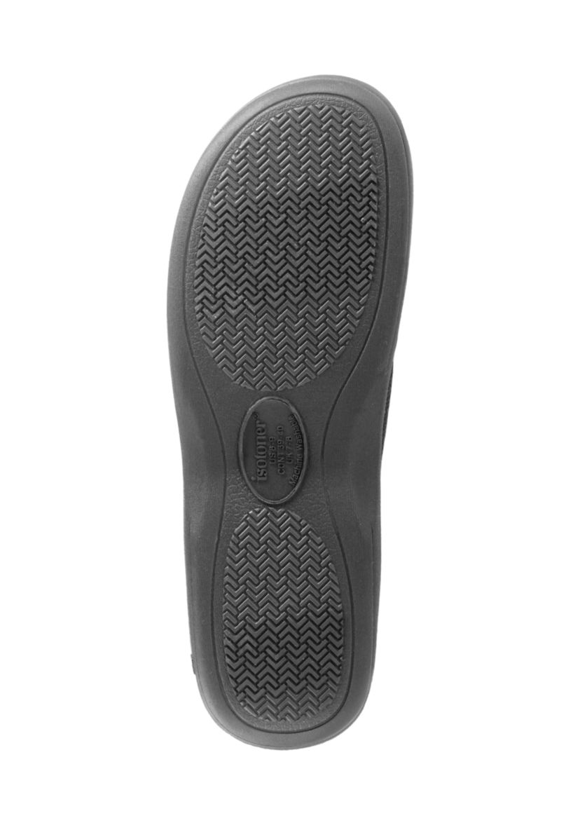 Mens Microterry Hoodback Clogs with Memory Foam