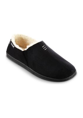 Microsuede Nigel Closed Back Slippers