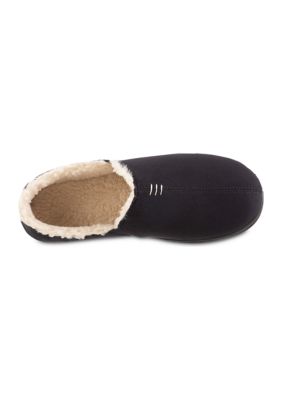 Microsuede Nigel Closed Back Slippers