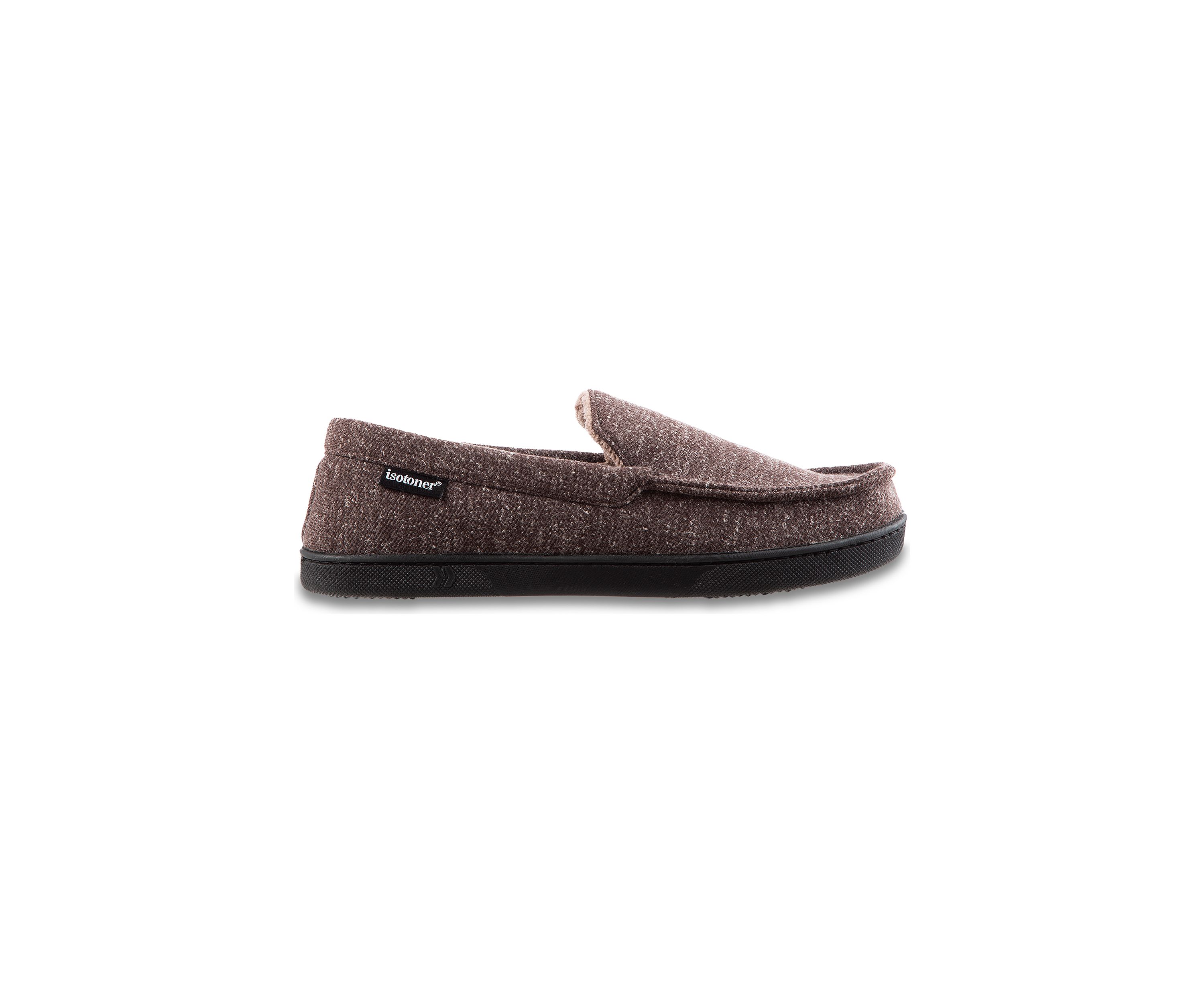 Heather Knit Preston Moccasin Slippers