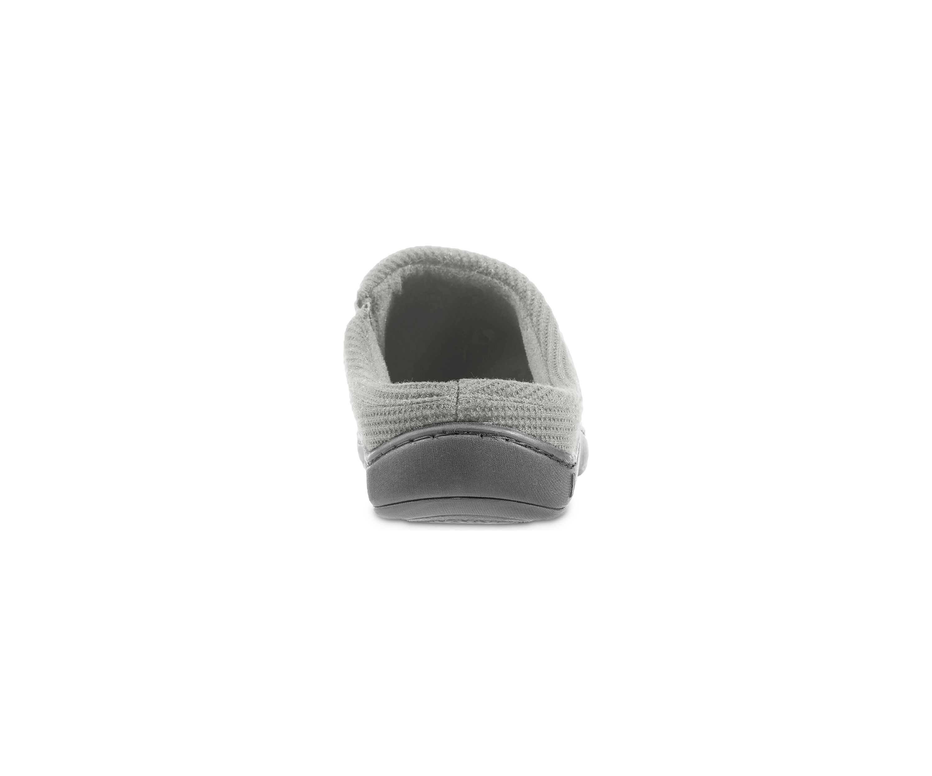 Micro Terry Waffle Knit Travis Hoodback Slippers