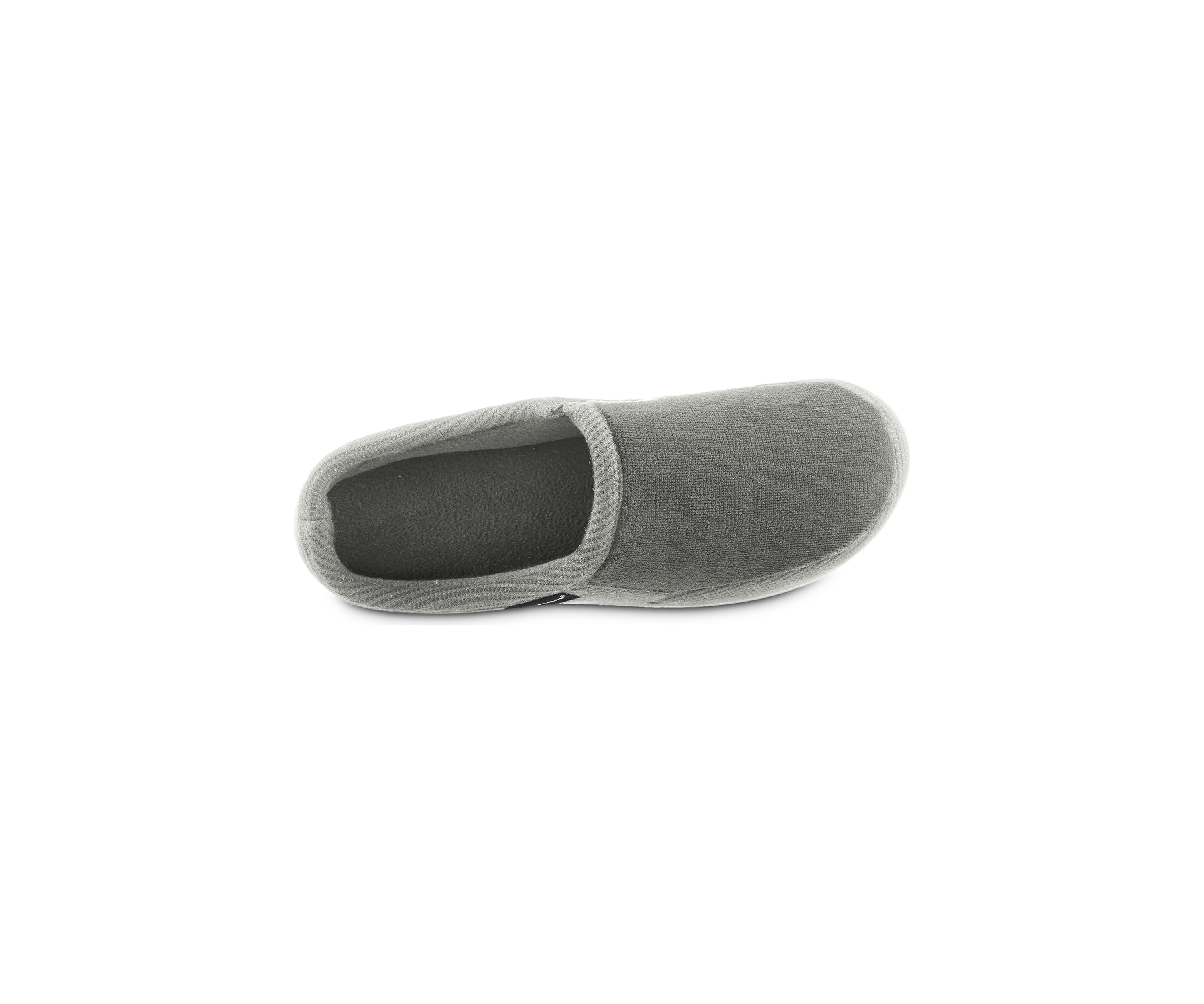 Micro Terry Waffle Knit Travis Hoodback Slippers