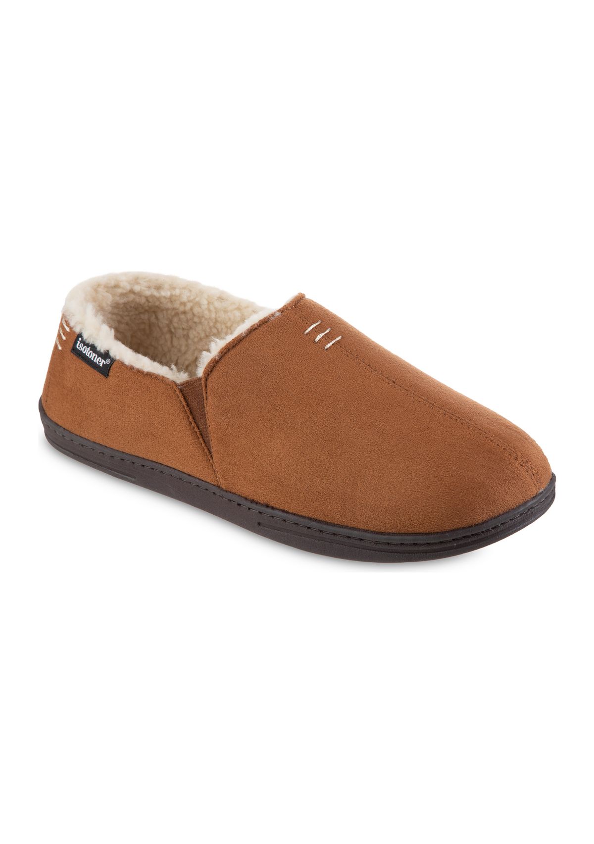 Microsuede Nigel Clossed Back Moccasin Slippers
