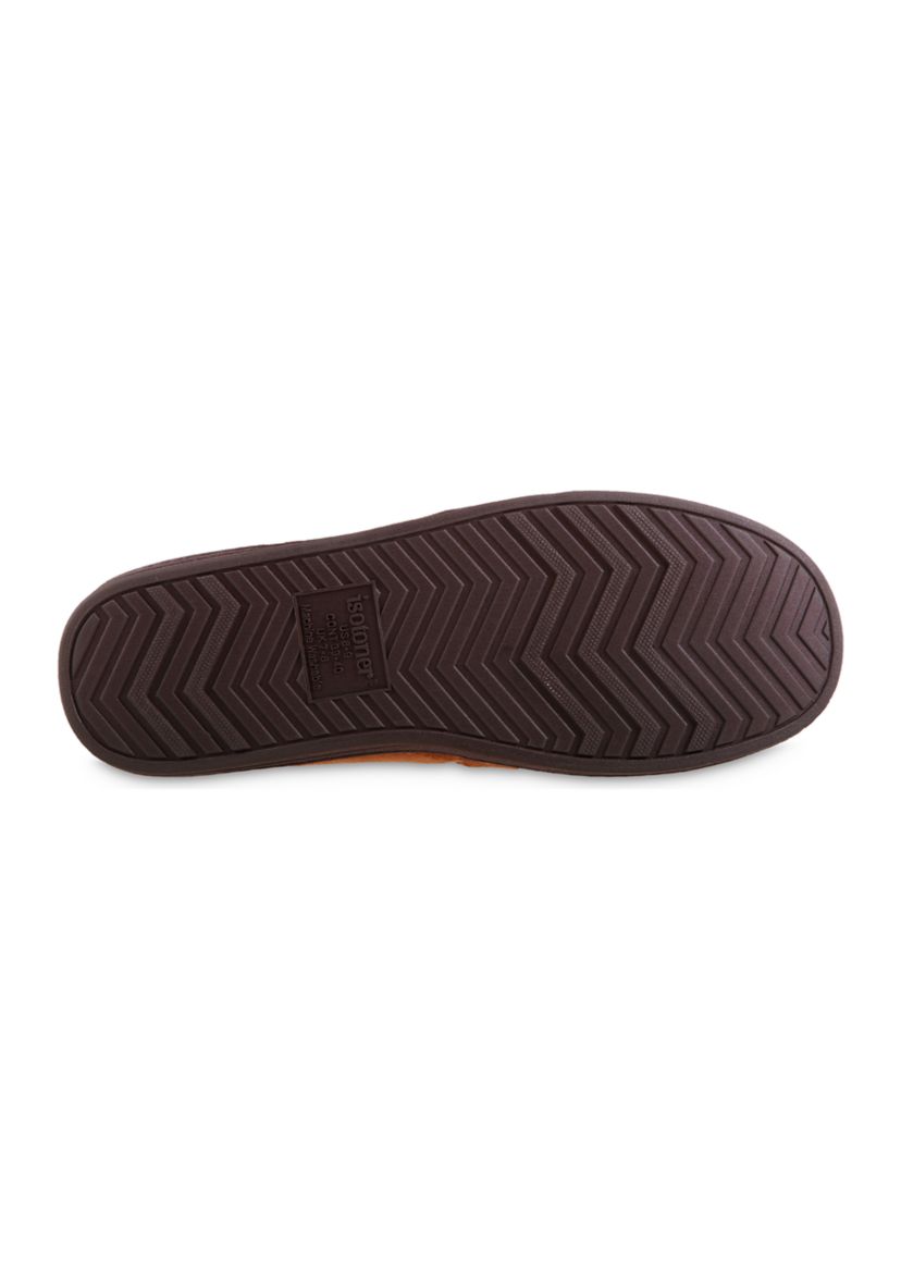 Microsuede Nigel Clossed Back Moccasin Slippers