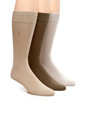 Polo Ralph Lauren Men's Super Soft Socks - 3 Pack
