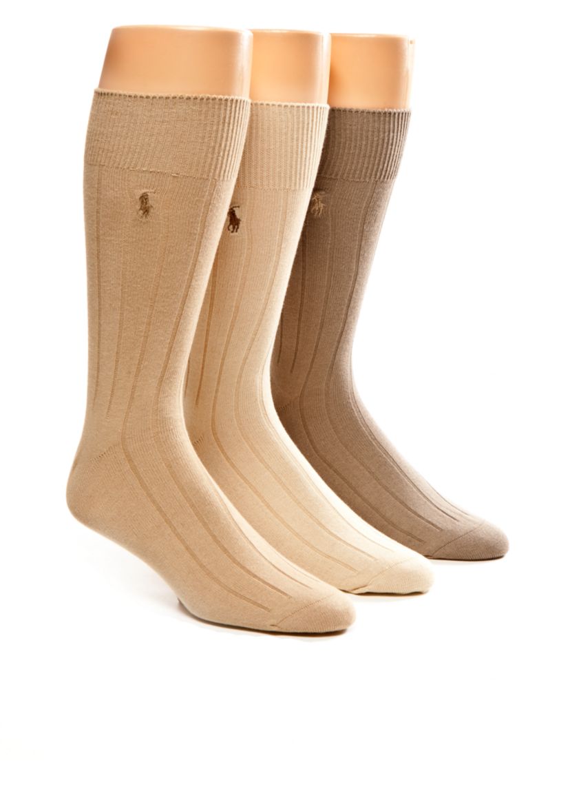 Big & Tall  3-Pack Combed Cotton Socks
