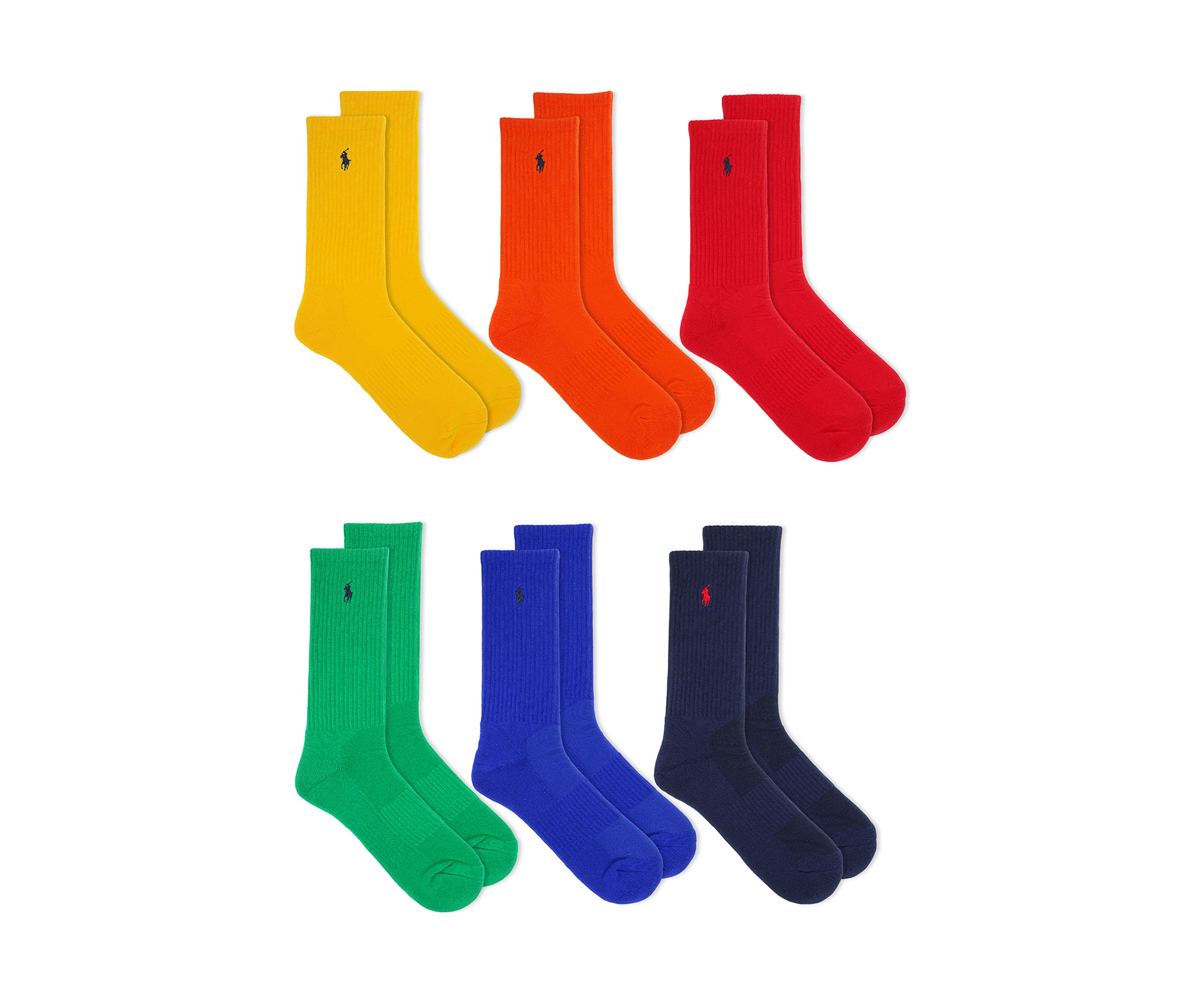 Crew Socks - 6 Pack