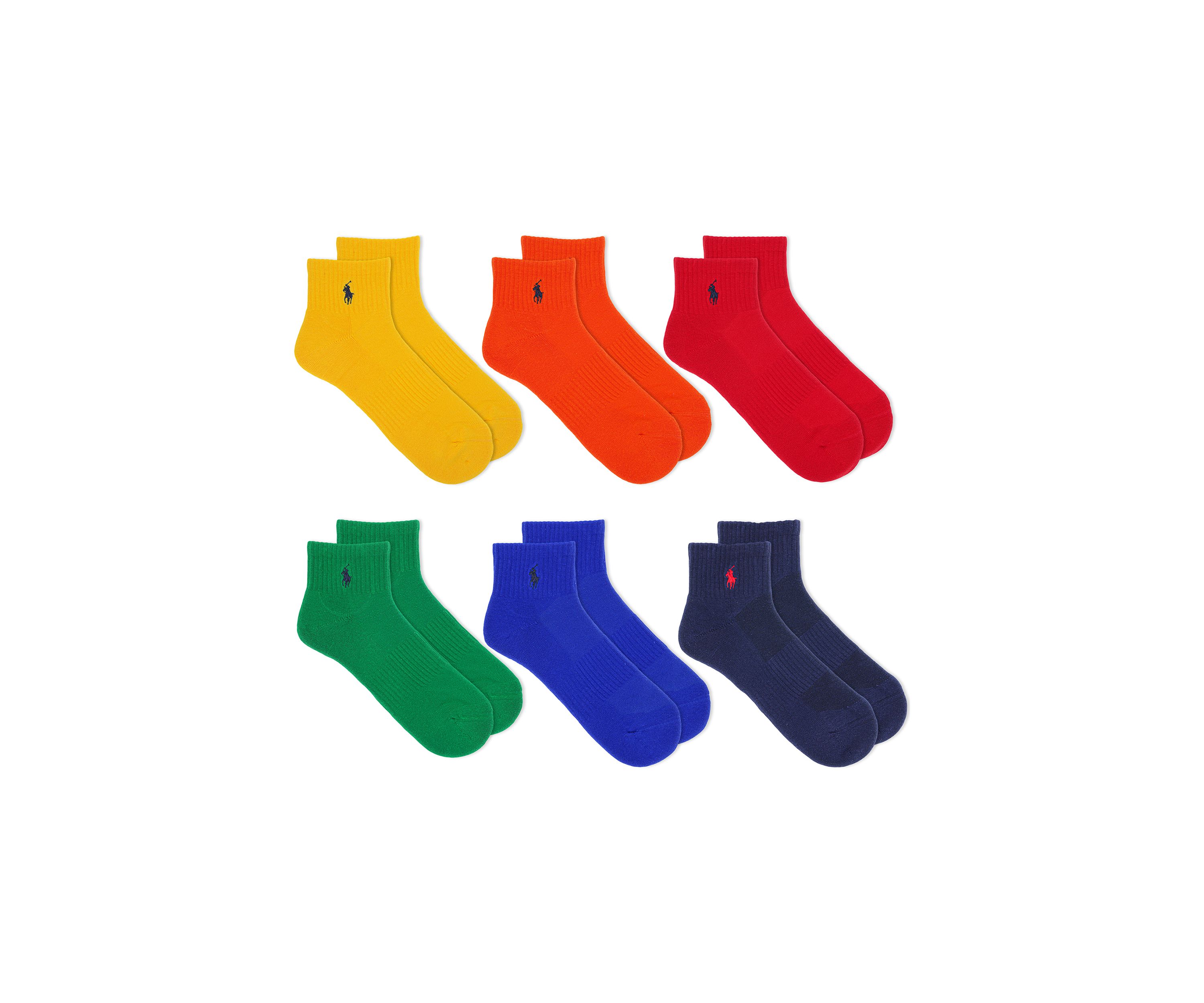 Quarter Socks - 6 Pack