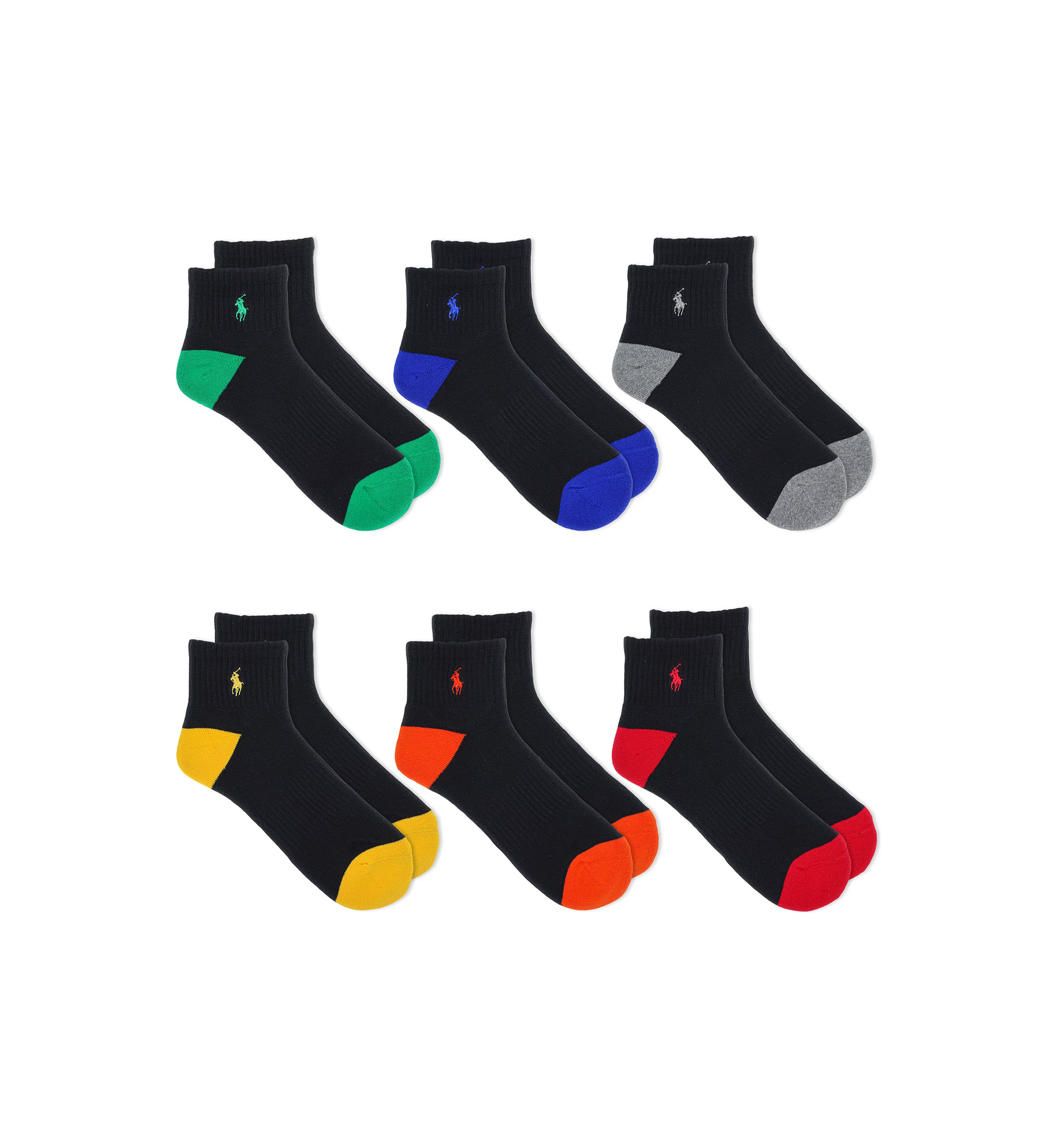 Quarter Socks - 6 Pack
