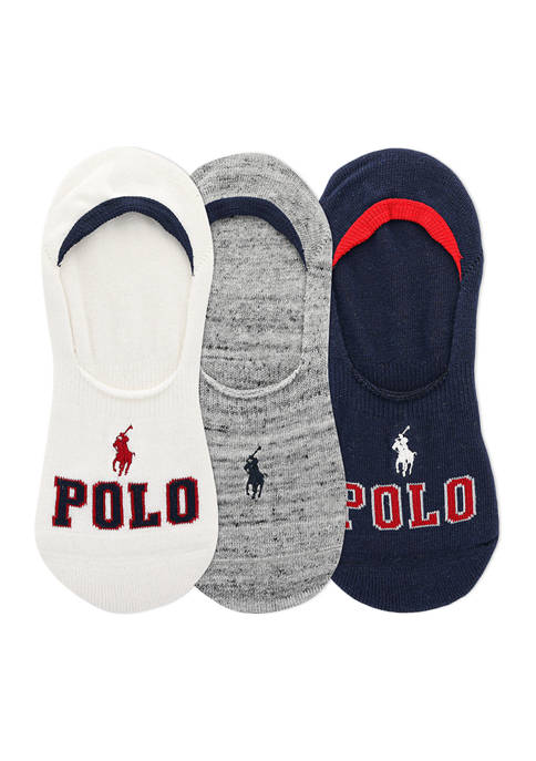 Polo Ralph Lauren 3-Pack of Logo Socks