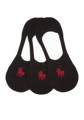 Polo Ralph Lauren Men's Light Weight Liner Socks - 3 Pack