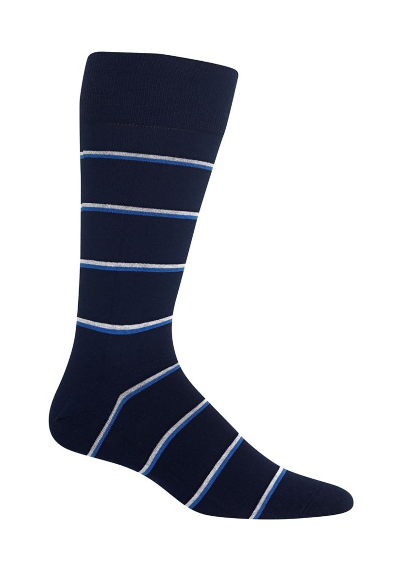 T-Shirt Stripe Slack Socks