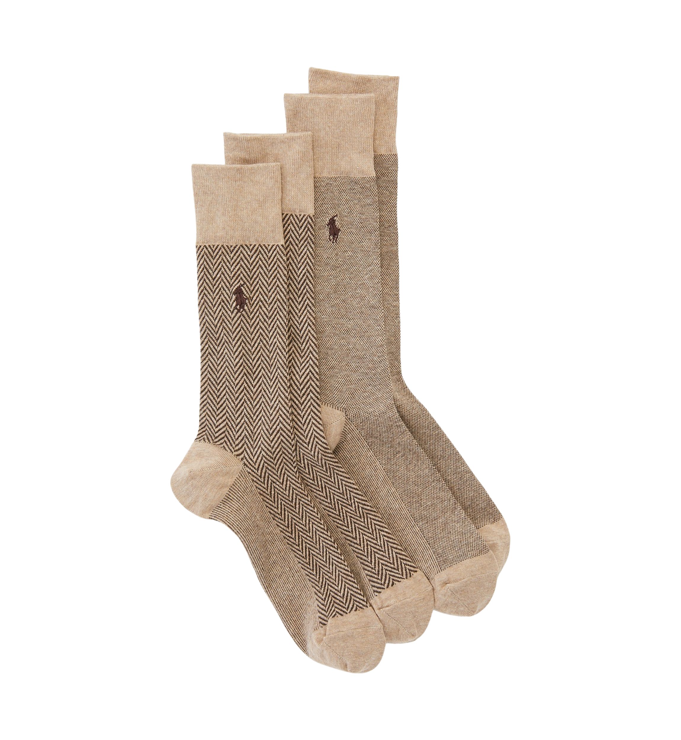 Classic Patterns 2-Pack of Crew Socks 